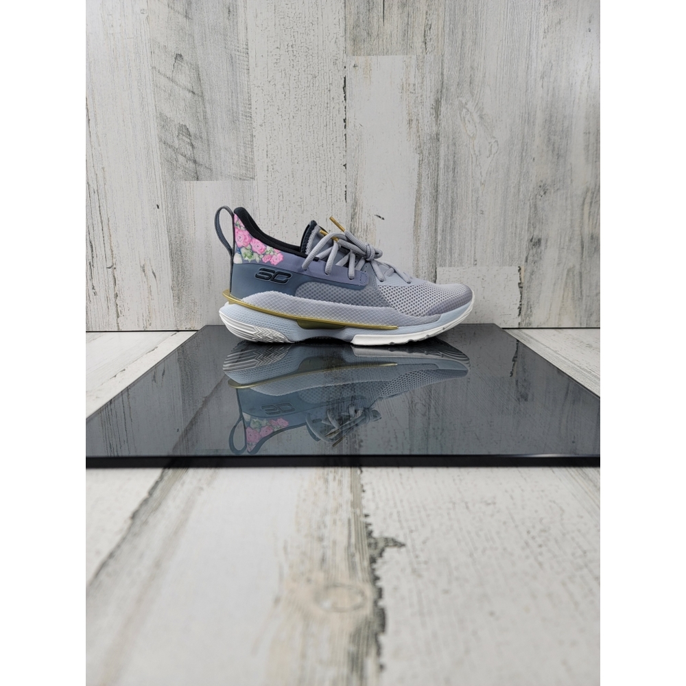 Under Armour Curry XII Chinese New Year Cherry Blossom 3022113-103 Youth Size 7Y